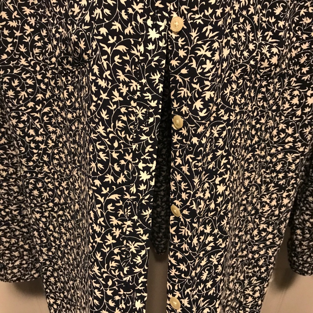 Loft Patterned Blouse - image 5